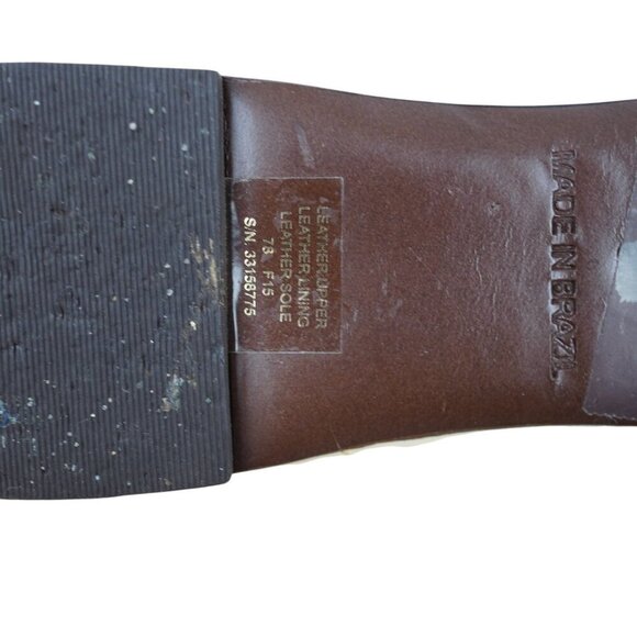 Tory Burch Leather Ballet Flats  - Dulce De Leche - Style 33158775 Size 5M‎ - Picture 5 of 8